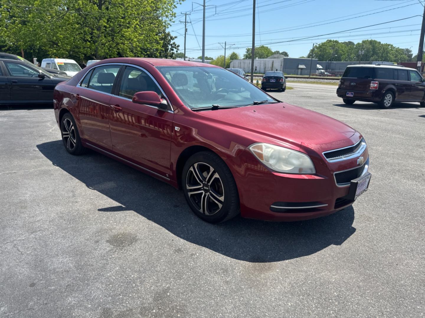 2008 Red Chevrolet Malibu LT2 (1G1ZJ57B18F) with an 2.4L L4 DOHC 16V engine, located at 5700 Curlew Drive, Norfolk, VA, 23502, (757) 455-6330, 36.841885, -76.209412 - Photo#6